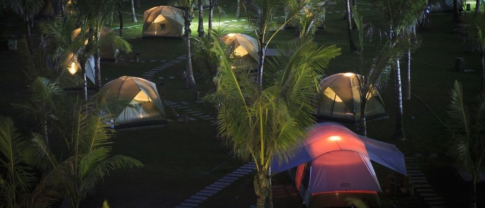 Ocean Front Campgrounds ングウェ・サウン エクステリア 写真